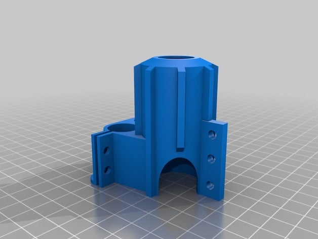 dremel 225 flex shaft mount whittle Teile 3D print model - Mito3D