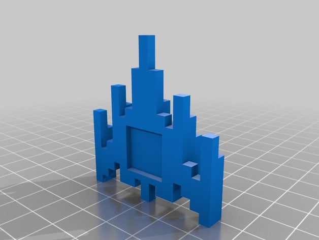 3d çizgi galaga v2 diğer 3D print model - Mito3D