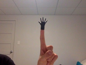 finger-hand - Zubehör costumechallenge 3d print model - Mito3D