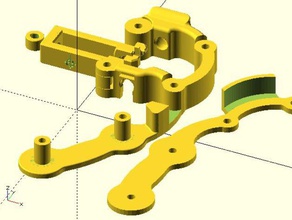 yet another ultimaker 2 feeder robspin 3d Drucker Extruder filament extruder filament-guide Haarglätter 3d print model - Mito3D