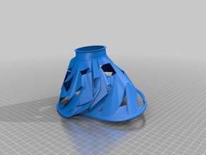 dancing lamp shade household supplies 3d print model - Mito3D