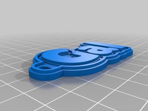 gal Anahtarlık özelleştirilmiş 3d print model - Mito3D