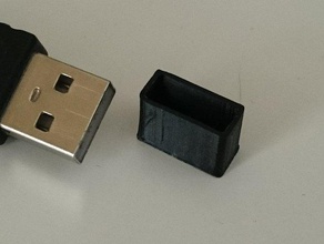 temel usb kapağı bilgisayar 3d print model - Mito3D