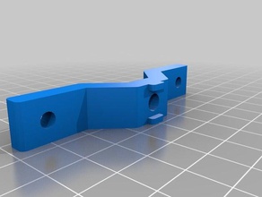 my customized psu bracket 6cm holes 3d printer parts 3d print model - Mito3D