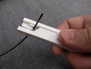 bıçak kapalı filament kesici sadece 9mm çırpıda gerekli 3d yazıcı aksesuarları 175 1,75 mm 9 açı Yönetim Kurulu kartı karton kes sürücü kolay geliştirme alanında filaman dişli el handtool donanım off parça yazdırılabilir basit küçük akıllı ek kopar iş parçacığı 3d print model - Mito3D
