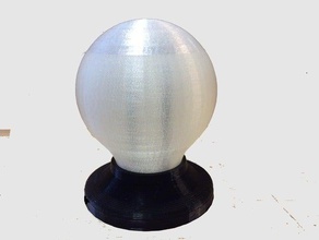 light bulb base decor 3d print model - Mito3D