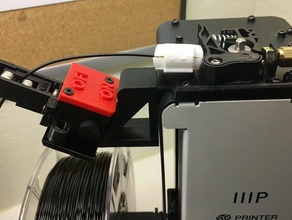 mpsm low filament sensor holder 3d printer accessories monoprice select mini 3d print model - Mito3D