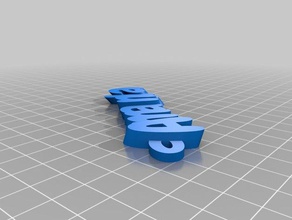 ak keychains customized 3d print model - Mito3D