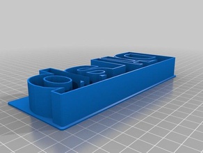 d1lab cookie cutter kitchen dining customized 3d print model - Mito3D