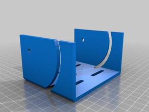 my customized ham radiomounting bracket hobby 3d print model - Mito3D