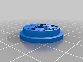 my customized parametric gear bearing lip 3d printing 3d print model - Mito3D