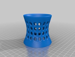 better pencil vase office pencilholder cup holder 3d print model - Mito3D
