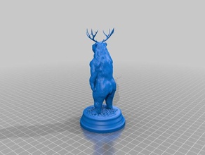 birra animali 3d print model - Mito3D