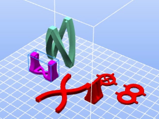 cinética fidget conjunto mecánica juguetes 3D print model - Mito3D