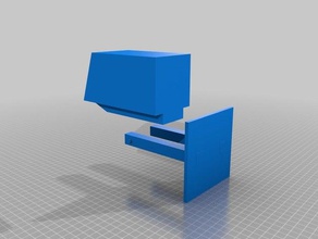 peu de kolibri poubelle 3d l'impression 3d print model - Mito3D