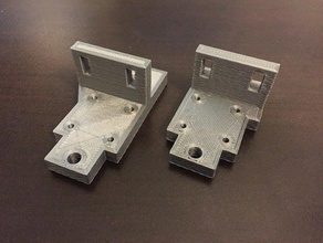 folgertech ft-5 rail mount ft10ft7ft5ft4 3d printer parts ft 5 3d print model - Mito3D