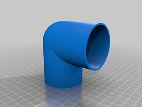 my customized universal connectors round diy 3d print model - Mito3D