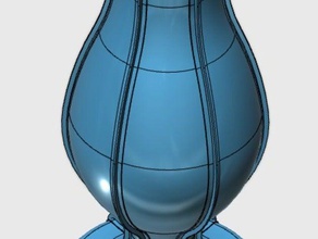 vaso ev arredamento tasarım vazo 3d print model - Mito3D