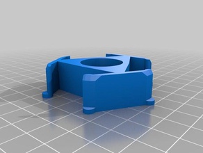 my customized spool hub adapter jandex filament 3d printer parts 3d print model - Mito3D