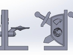 varietà reggilibri 2 arredamento bioshock gioco di troni star trek 3d print model - Mito3D