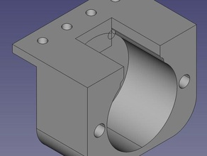 veicoli modulari parte 2 v5 motore passo-passo titolare rc i 28byj-48 5 volt 3d print model - Mito3D