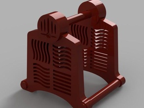 fifth element spool holder 3d printer accessories 3d print model - Mito3D