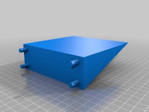 il mio piedistallo personalizzate scaffale pegboards 2 organizzazione 3d print model - Mito3D