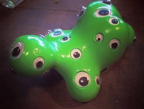 googly eyed blob criaturas 3d print model - Mito3D