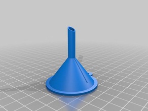 chins funnel kitchen dining customized 3d print model - Mito3D