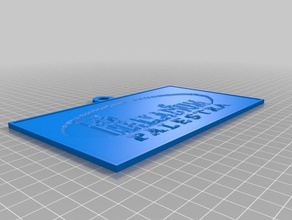 palladium litophane 2d art personalizado 3d print model - Mito3D