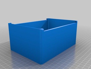 my 5x7 box containers customized 3d print model - Mito3D