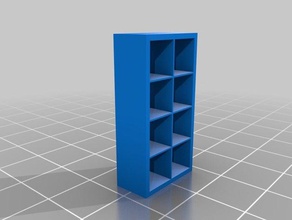 my customized expeditkallax parametric scale models no doors furniture 3d print model - Mito3D