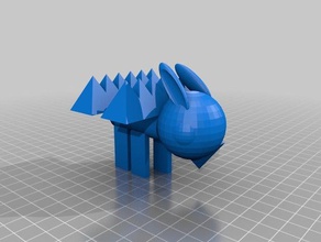 jolteon 3d impresión 3d print model - Mito3D