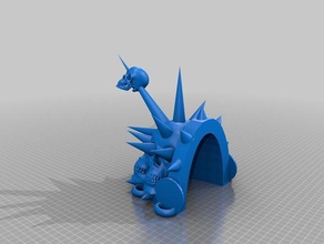 Spike paulderon -in-progress 3d drucken Schulter 3d print model - Mito3D