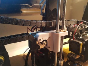 alunar i3 cabo cadeia de monta 3d a impressora os acessórios guia do gestão cabos m508 prusa 3d print model - Mito3D