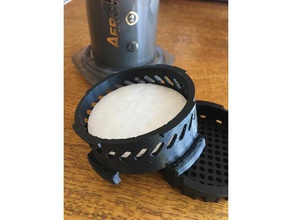 aeropress travel filter holder replacement parts 3d print model - Mito3D