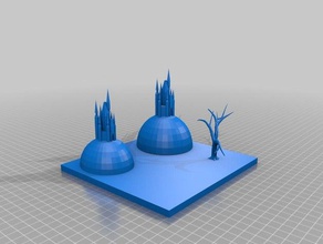 lone-lands 3d printing lone lands hobbit 3d print model - Mito3D