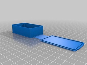 2 18650 battery case containers customized 3d print model - Mito3D