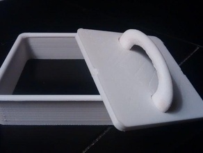 plaza de cortador la galleta estampado diseño cocina comedor cookiecutter 3d print model - Mito3D