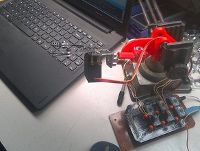 ustepper robot kol bilek eklemleri 3d baskı 3d print model - Mito3D