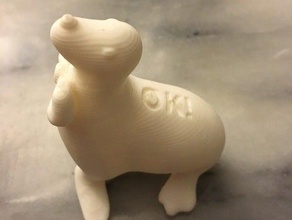 seal approval animals pun silly 3d print model - Mito3D