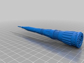 fusée n1-urss 3d de l'impression modèle l'espace vaisseau spatial 3d print model - Mito3D