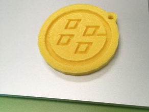 toyota gt86 o emblema sinais logotipos 3d print model - Mito3D