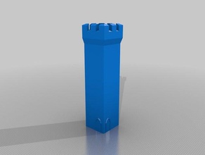 kale gözetleme kulesi sahne kule 3d print model - Mito3D