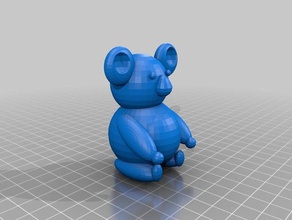 koala a los animales adorable animial lindo kawaii 3d print model - Mito3D