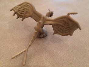 dragon de la sphère sculptures donjon donjons dragons dessus table figurines 3d print model - Mito3D