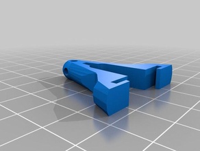 azulejo de techo clip organización 3d print model - Mito3D