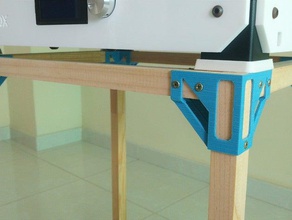 3d table office bq witbox corner diy furniture homemade 3d print model - Mito3D