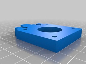 y-axis stepper mount geeetech prusa i3 3d printer parts 3d print model - Mito3D