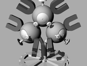 magneton figura giocattolo gioco accessori nintendo pokemon figure statua video giochi 3d print model - Mito3D